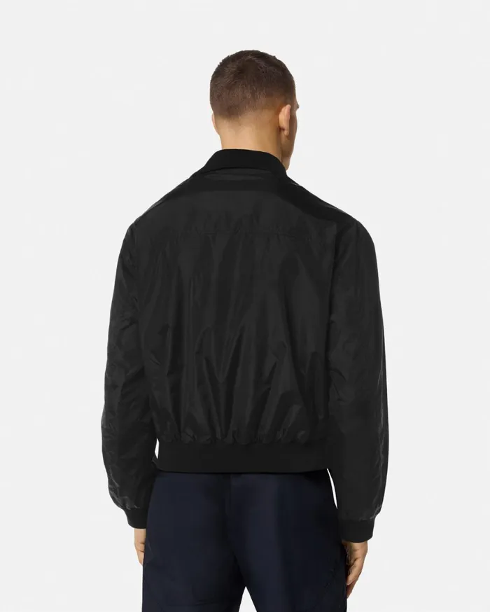 Jackets and Coats Men Versace Milano Stamp Blouson Jacket Black