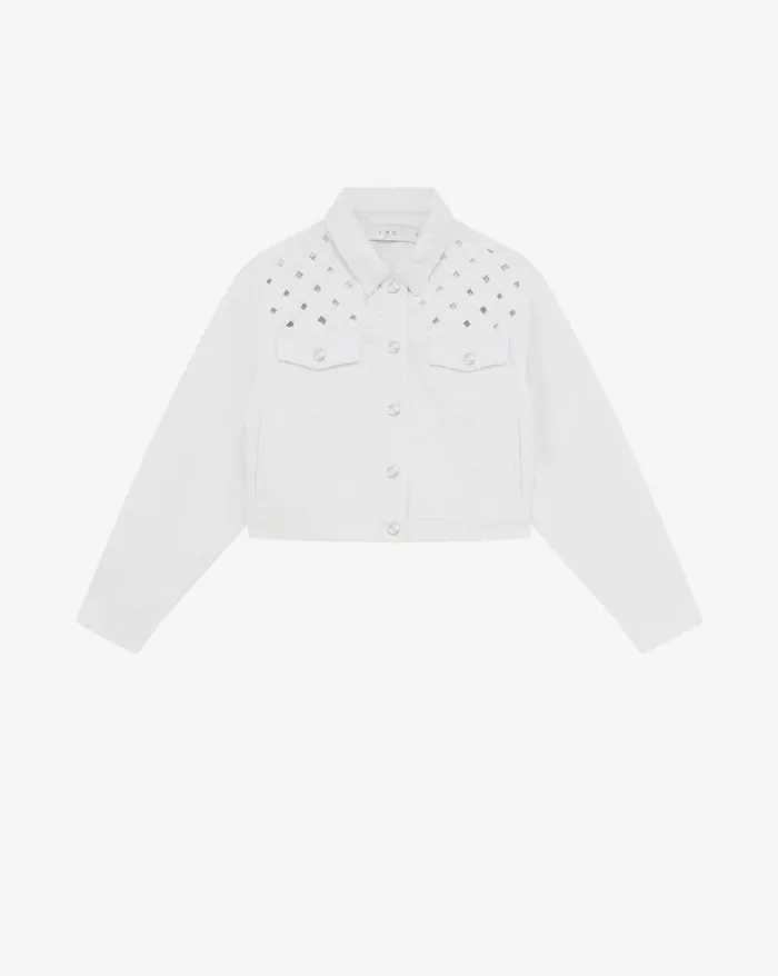 Jackets and Coats Women IRO UBALDO CROPPED DENIM JACKET