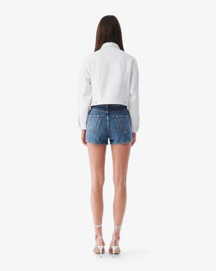 Jackets and Coats Women IRO UBALDO CROPPED DENIM JACKET