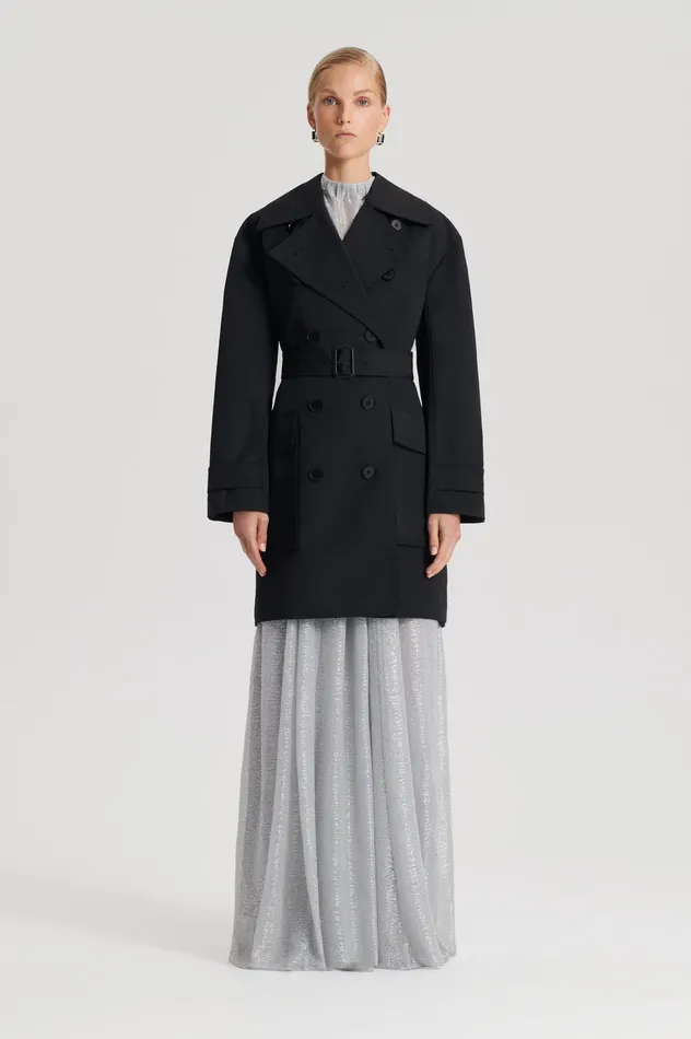 Jackets TRENCH COAT BLACK 8211 Scanlan Theodore Women