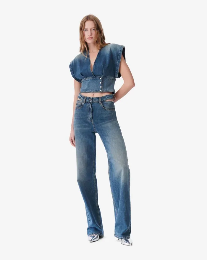 Jeans Women IRO LAMBERTA OVERSIZED CUTOUT JEANS