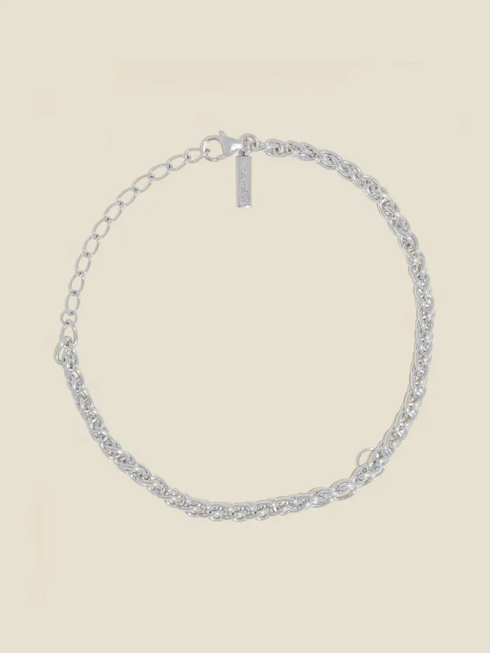 Jewellery WomenMen Holzweiler Spike Silver Chain Bracelet Silver