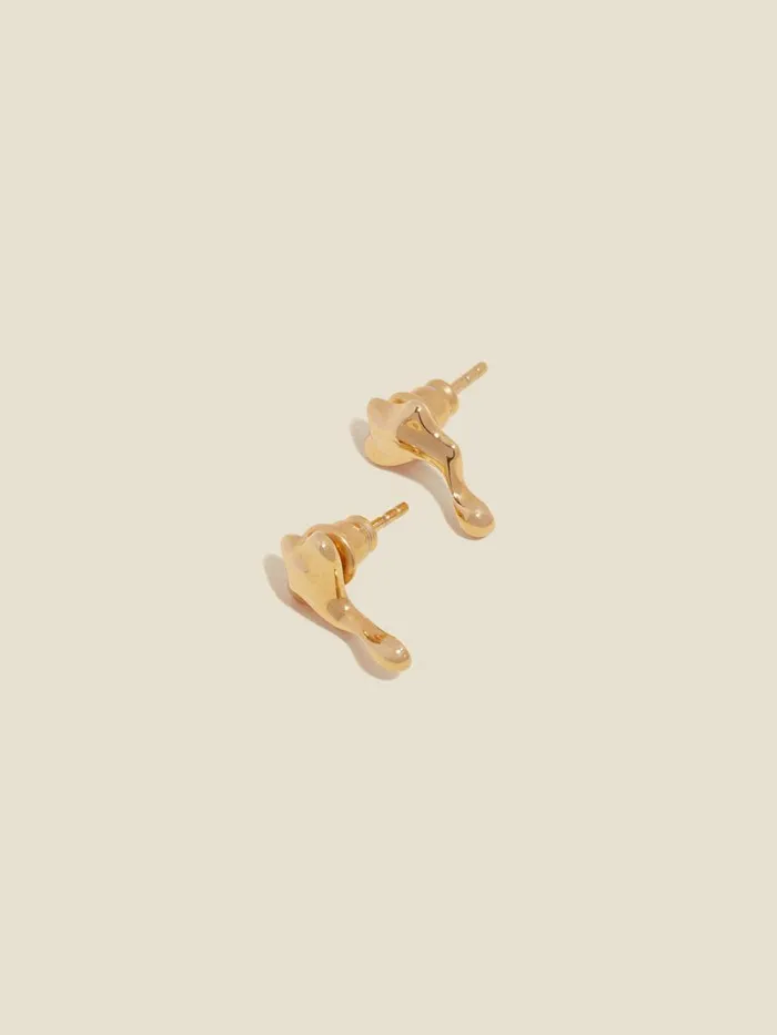 Jewellery WomenMen Holzweiler Verin Gold Earrings Gold
