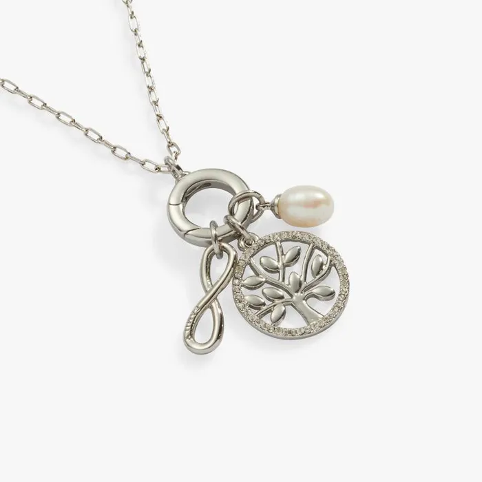 Jewelry Sets Women Alex And Ani Family Forever Necklace Silver