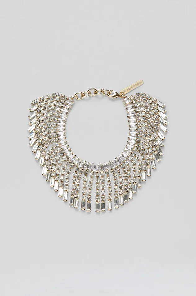 Jewelry Women Scanlan Theodore DIAMANTE DECO FRINGE BRACELET LIGHTGOLDCRYSTAL Jewelry Women Scanlan Theodore DIAMANTE DECO FRINGE BRACELET LIGHTGOLDCRYSTAL