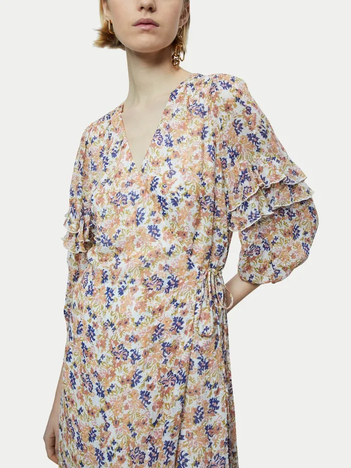 Jigsaw Dresses and Jumpsuits Women Bohemia Lurex Wrap Dress Multi