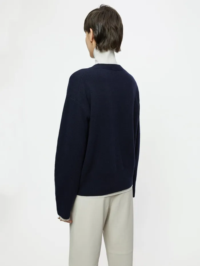 Jigsaw Knitwear and Cashmere Women Creme De La Creme Jumper Blue