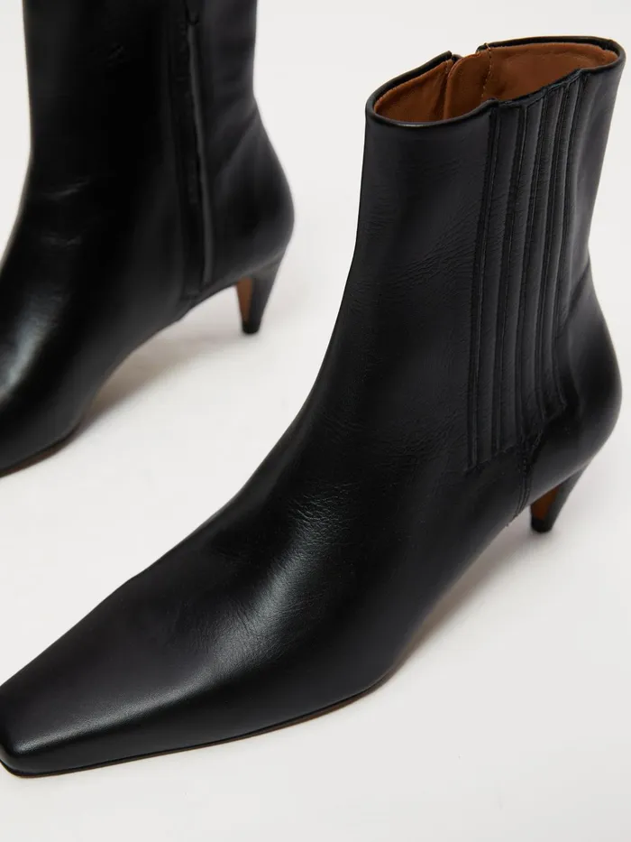 Jigsaw Shoes and Sandals Women Olivia Heeled Ankle Boot Black