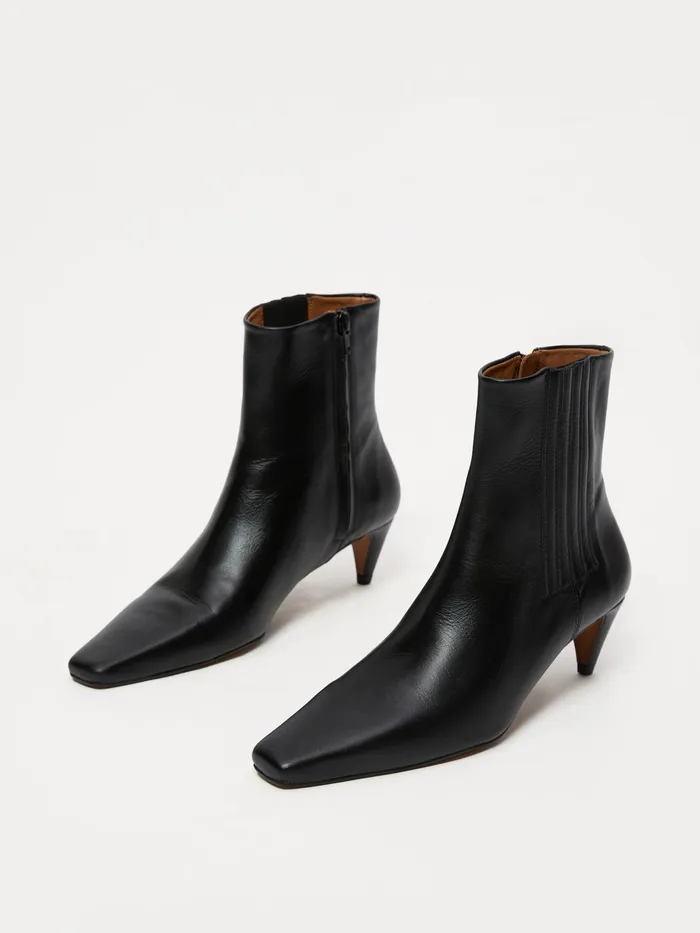 Jigsaw Shoes and Sandals Women Olivia Heeled Ankle Boot Black