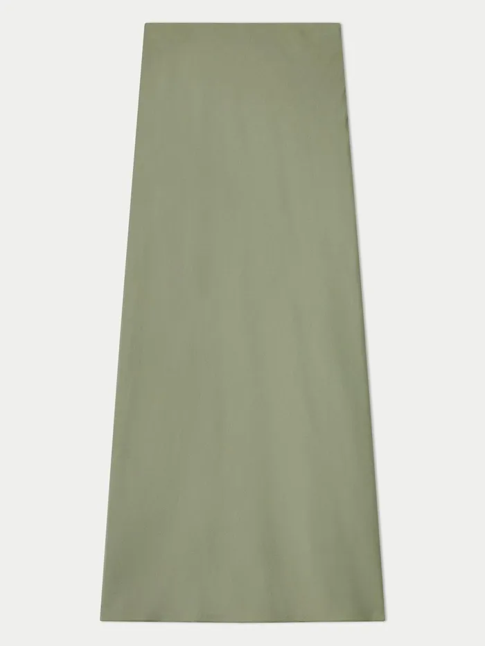 Jigsaw Skirts Women Bias Cut Maxi Skirt Green
