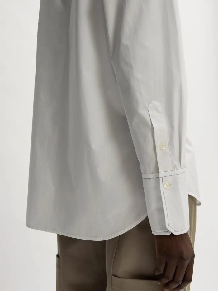 Jigsaw Tops Women Classic Poplin Relaxed Shirt White