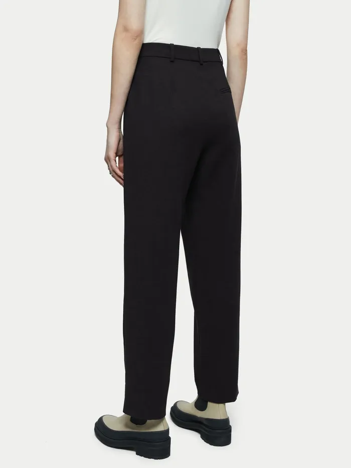 Jigsaw Trousers Women Fluid Twill Logan Trouser Black