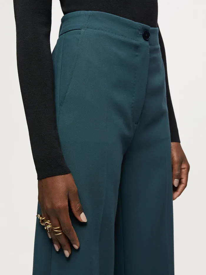 Jigsaw Trousers Women Trent Modern Crepe Trouser Green