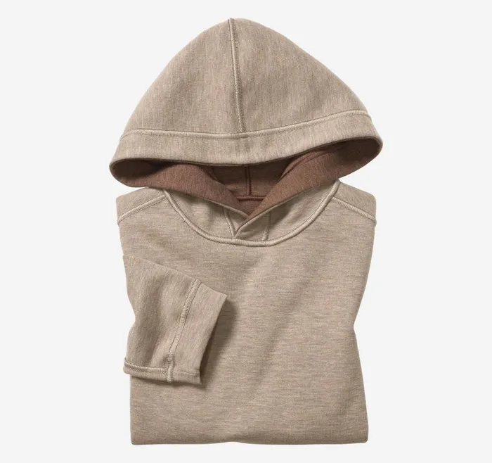 Johnston and Murphy Boys Reversible Solid Hoodie Rustoatmeal Boys Sweaters and Knits Johnston and Murphy Boys Reversible Solid Hoodie Rustoatmeal Boys Sweaters and Knits