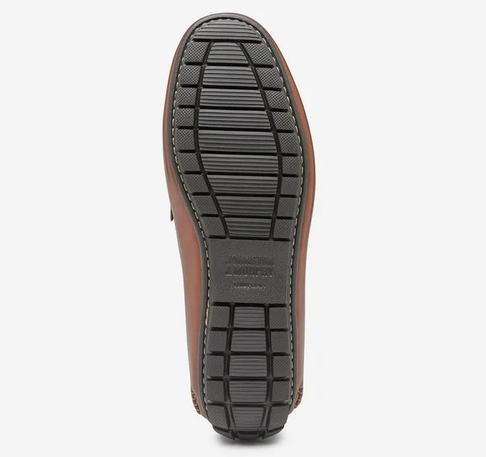 Johnston and Murphy Cort Moc Venetian Tan Full Grain Men SlipOns Johnston and Murphy Cort Moc Venetian Tan Full Grain Men SlipOns