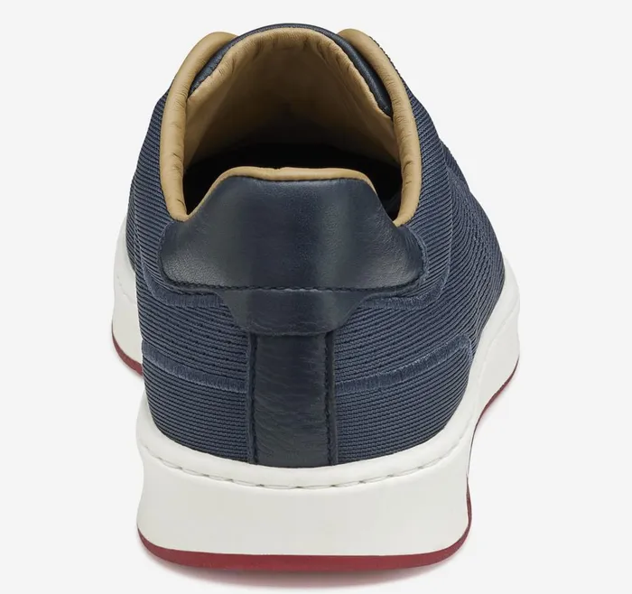 Johnston and Murphy Daxton Knit LaceUp Navy Knit Men Sneakers Johnston and Murphy Daxton Knit LaceUp Navy Knit Men Sneakers