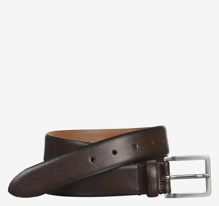 Johnston and Murphy FeatherEdge Dress Belt Brown Men Belts