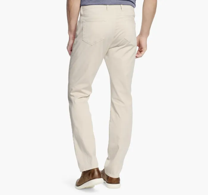 Johnston and Murphy FivePocket Pants Stone Men Pants and Jeans