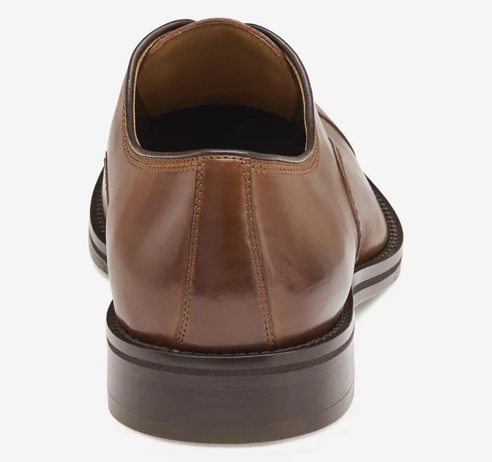 Johnston and Murphy Meade Cap Toe Tan Italian Calfskin Men LaceUps Johnston and Murphy Meade Cap Toe Tan Italian Calfskin Men LaceUps