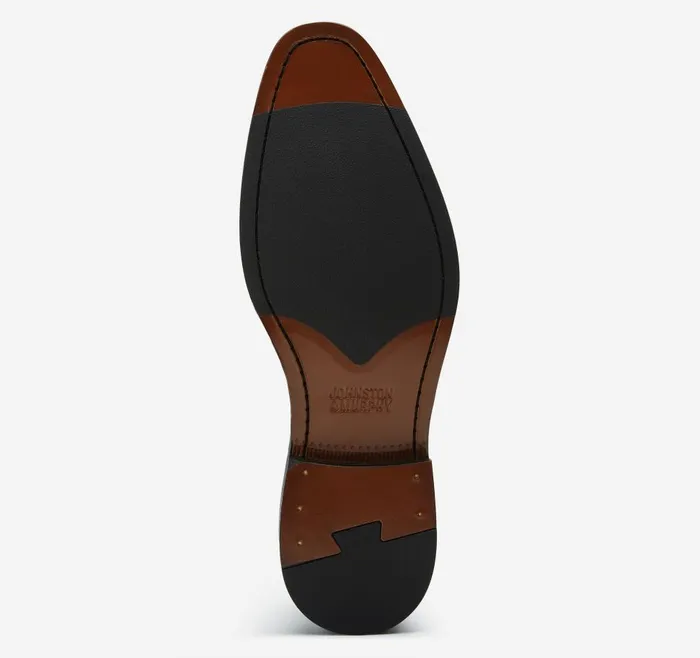 Johnston and Murphy Meade Cap Toe Tan Italian Calfskin Men LaceUps Johnston and Murphy Meade Cap Toe Tan Italian Calfskin Men LaceUps
