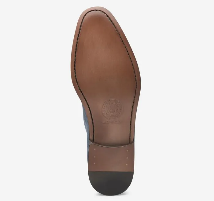 Johnston and Murphy Taylor Penny Tan Italian Calfskin Men SlipOns Johnston and Murphy Taylor Penny Tan Italian Calfskin Men SlipOns