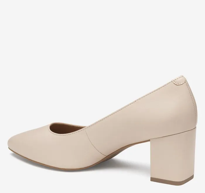 Johnston and Murphy Vicki Pump Blush Glove Leather Women Heels and Platform Wedges Johnston and Murphy Vicki Pump Blush Glove Leather Women Heels and Platform Wedges