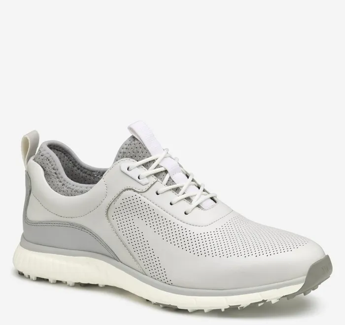 Johnston and Murphy XC4 H1Luxe Hybrid Whitegray Full Grain Men Sneakers