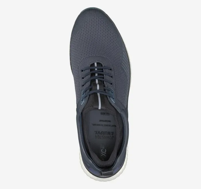 Johnston and Murphy XC4 H2Sport Hybrid Knit UThroat Navy Knitnavy Full Grain Men Sneakers Johnston and Murphy XC4 H2Sport Hybrid Knit UThroat Navy Knitnavy Full Grain Men Sneakers