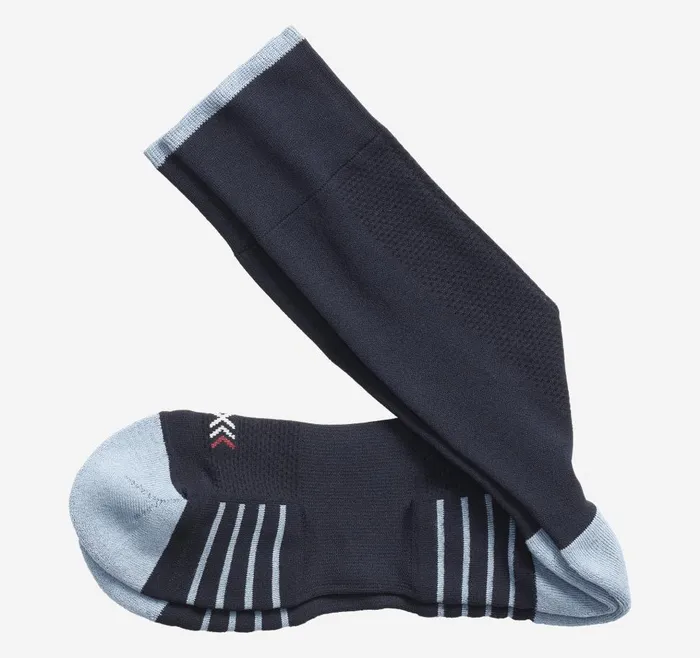 Johnston and Murphy XC4 Performance Crew Socks Navy Men Socks