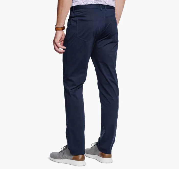 Johnston and Murphy XC4 Performance FivePocket Pants Navy Men Pants and Jeans Johnston and Murphy XC4 Performance FivePocket Pants Navy Men Pants and Jeans