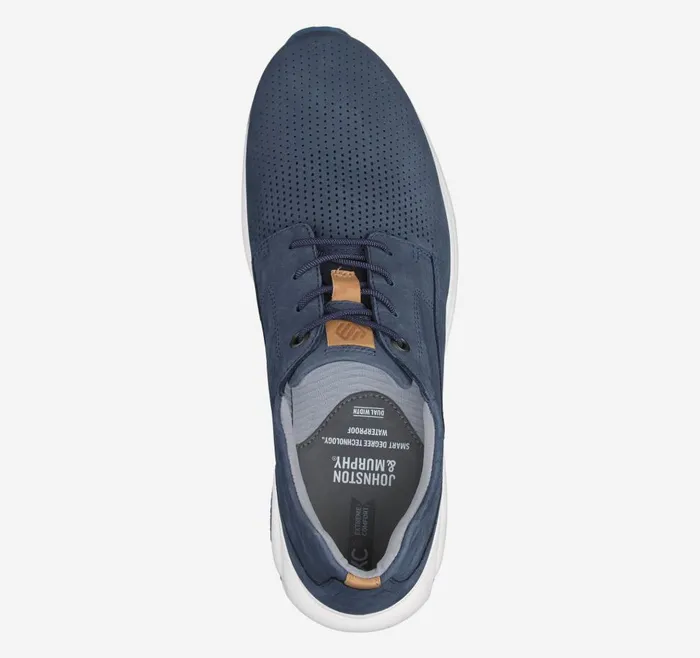 Johnston and Murphy XC4 TR3Luxe Hybrid Navy Waterproof Nubuck Men Sneakers Johnston and Murphy XC4 TR3Luxe Hybrid Navy Waterproof Nubuck Men Sneakers