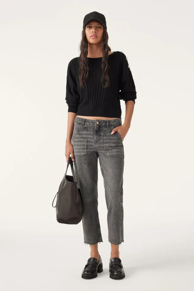 JynxLongSleeve Sweater Clothing Baandsh Sweaters and Cardigans