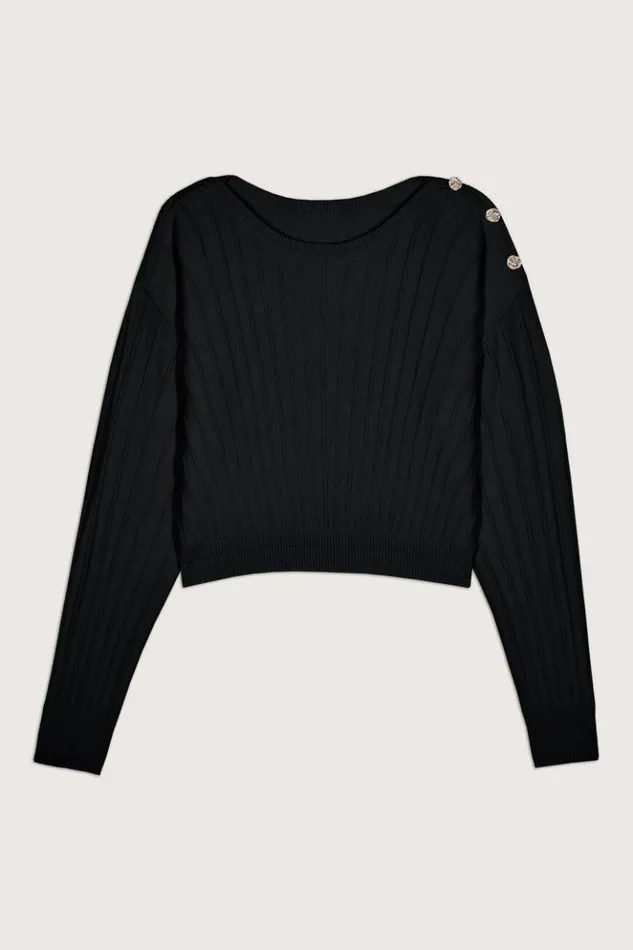 JynxLongSleeve Sweater Clothing Baandsh Sweaters and Cardigans