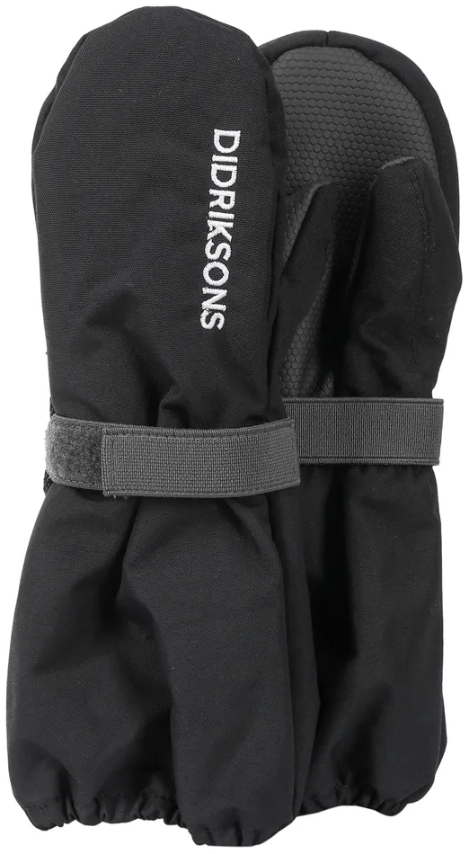 Kids Biggles Mittens Black Didriksons Gloves and Mittens