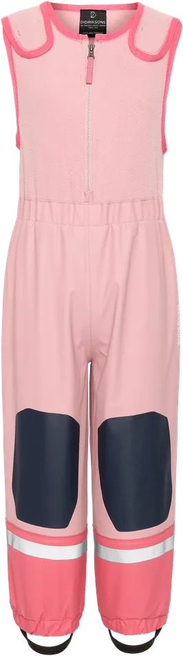 Kids Boardman Set Soft Pink Didriksons Lined Rain Set