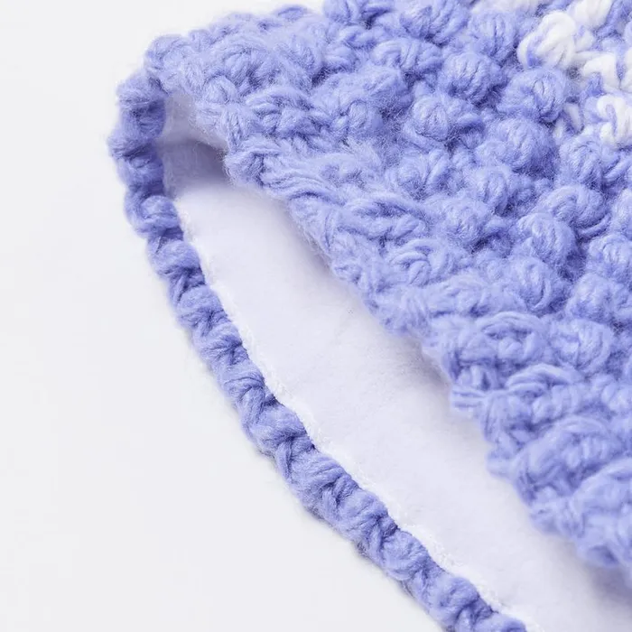 Kids Brrr Berry Pom Cloud Purple Spyder Hats