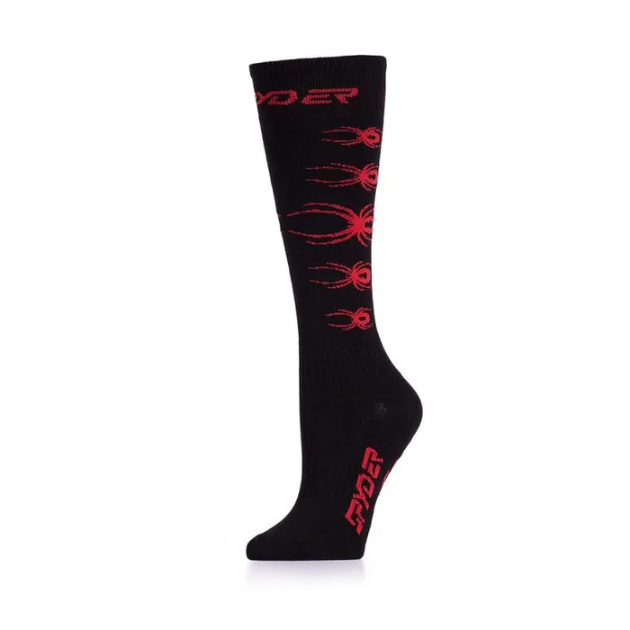 Kids Bug Liner Black Spyder Socks