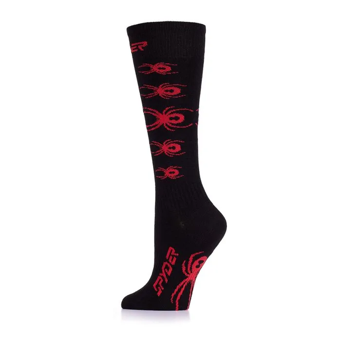 Kids Bug Liner Black Spyder Socks