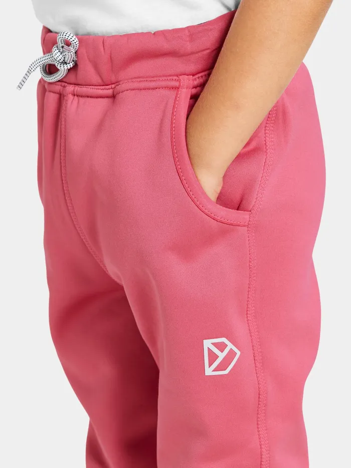 Kids Corin Pants Dusty Azalea Didriksons Fleece Joggers