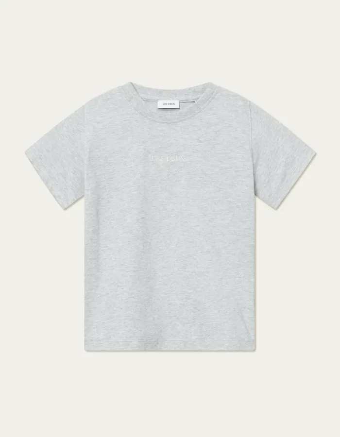 Kids Dexter TShirt Kids 8211 Snow Melange Les Deux Tops
