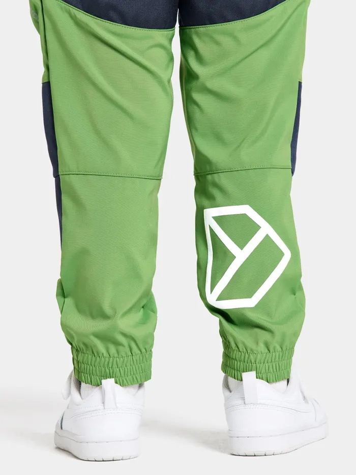 Kids Flox Pants Algae Green Didriksons Waterproof Trousers