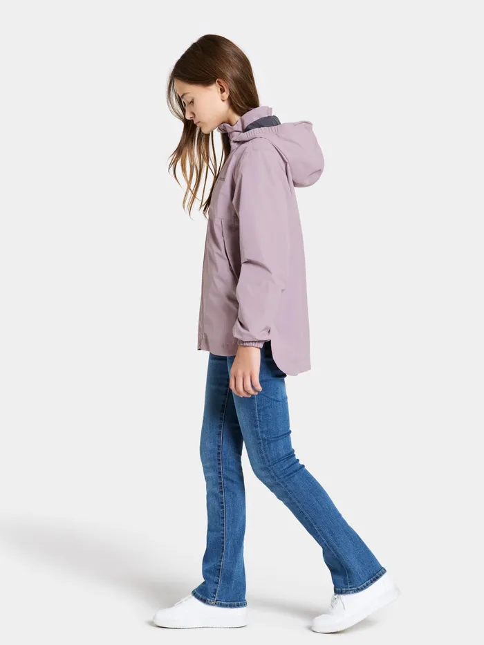 Kids Meliss Jacket Dusty Lilac Didriksons Spring Jackets