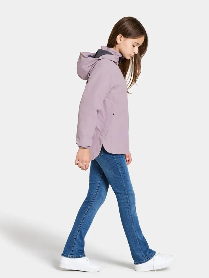 Kids Meliss Jacket Dusty Lilac Didriksons Spring Jackets