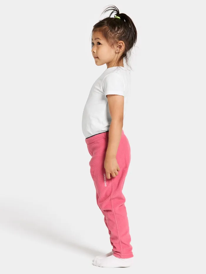 Kids Monte Pants Dusty Azalea Didriksons Fleece Joggers