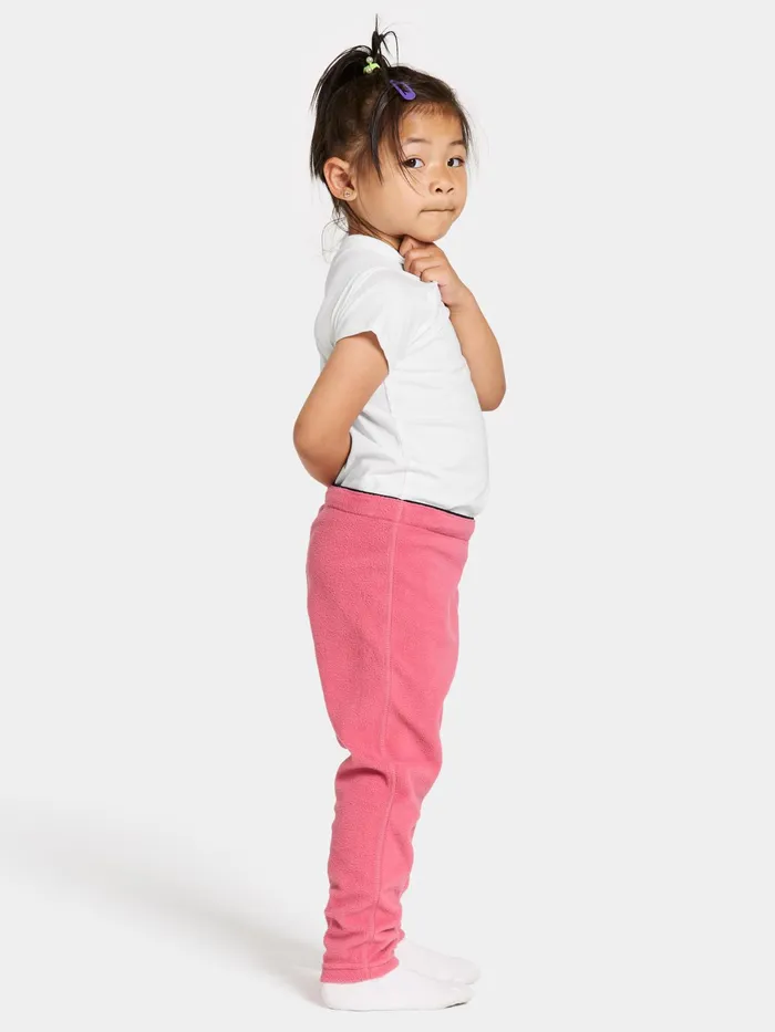 Kids Monte Pants Dusty Azalea Didriksons Fleece Joggers