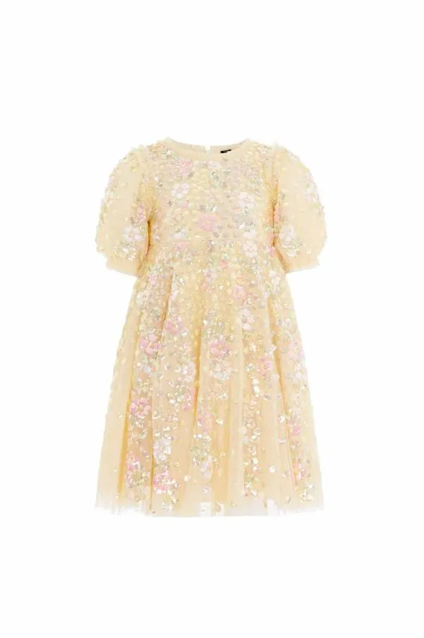 KIDS Needle and Thread Confetti Kids Dress Yellow