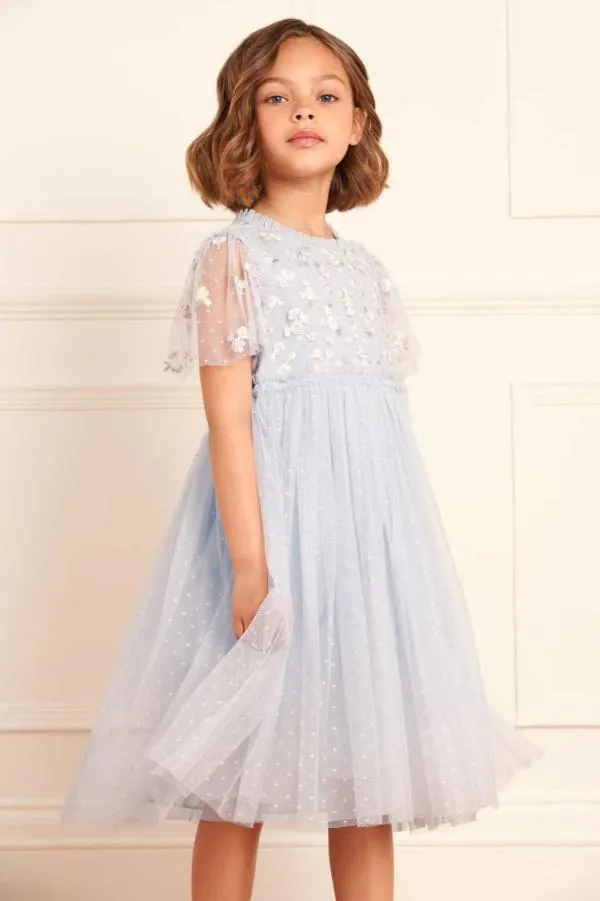 KIDS Needle and Thread Evening Primrose Bodice Kids Dress Blue