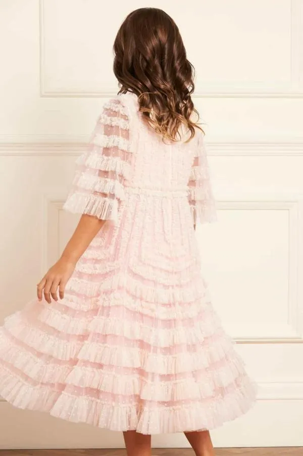 KIDS Needle and Thread La Vie En Rose Kids Dress Pink KIDS Needle and Thread La Vie En Rose Kids Dress Pink