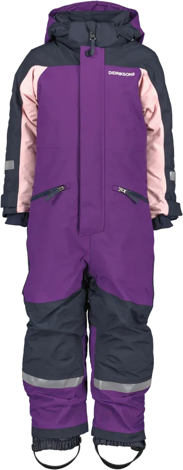 Kids Neptun Coverall Royal Purple Didriksons