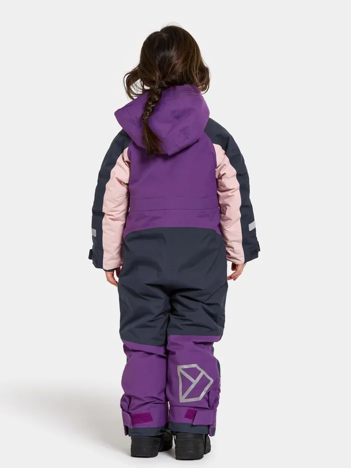 Kids Neptun Coverall Royal Purple Didriksons